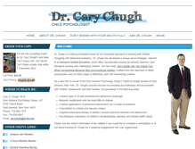 Tablet Screenshot of carychugh.com